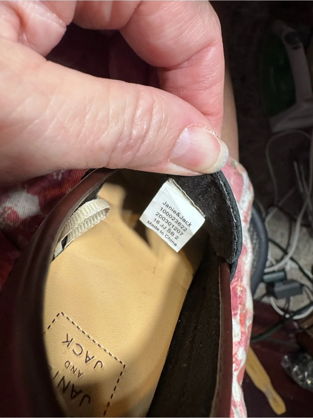 Janie and Jack Brown Leather Penny Loafers - Kids